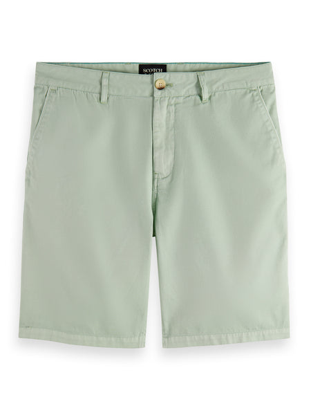 Garment Dyed Twill Shorts - Seafoam