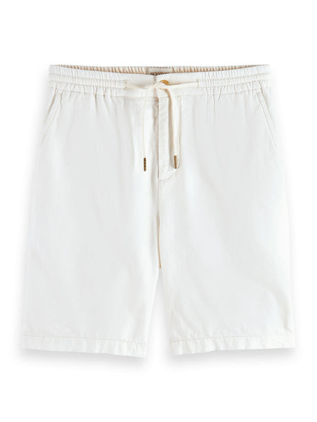 Fave - Organic Cotton/Linen Shorts - Shell