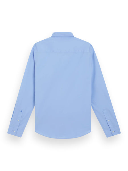 Sky Mist Slim Fit Poplin Shirt