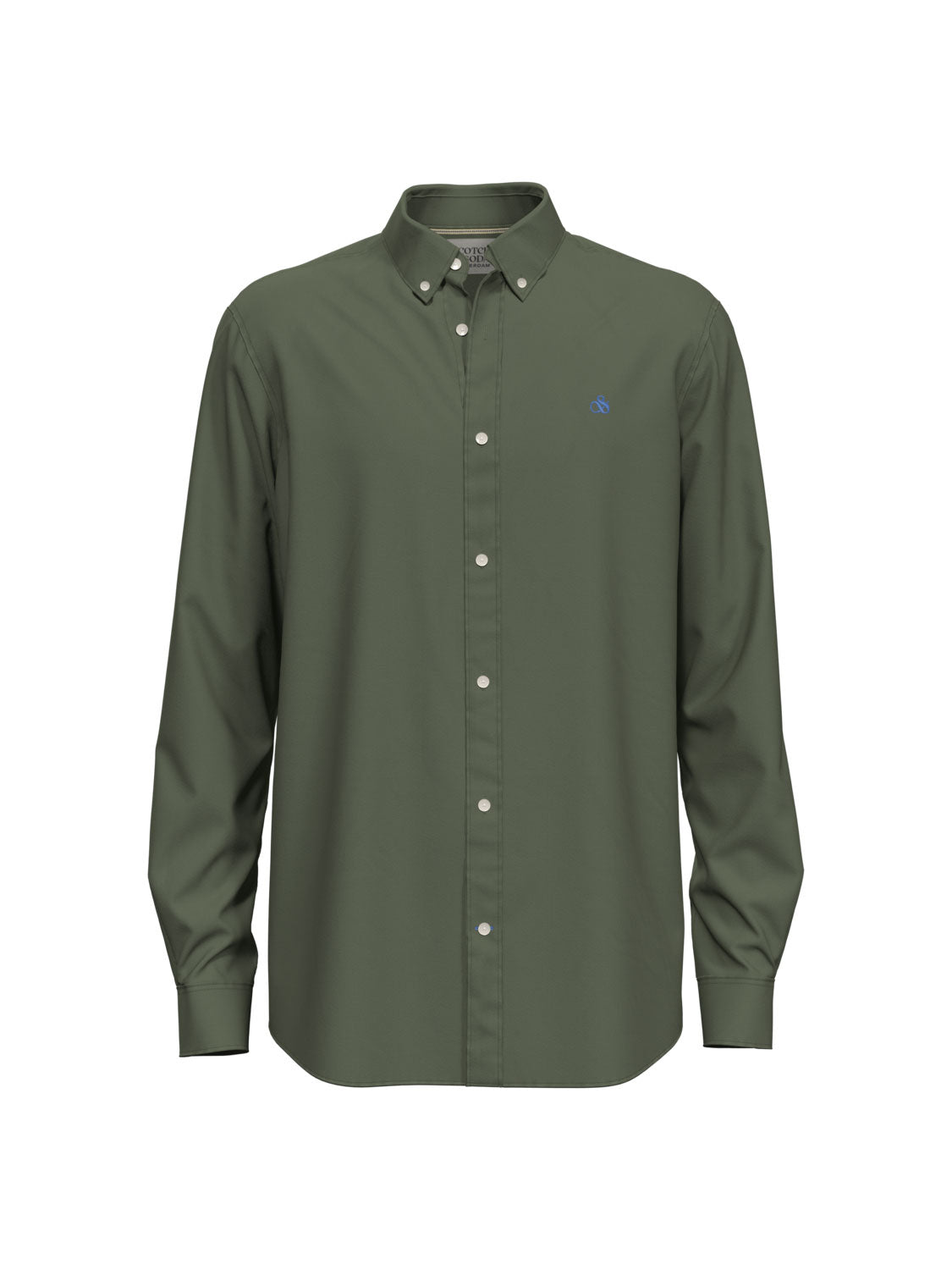 Regular Fit Oxford Shirt - Army