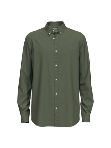 Regular Fit Oxford Shirt - Army