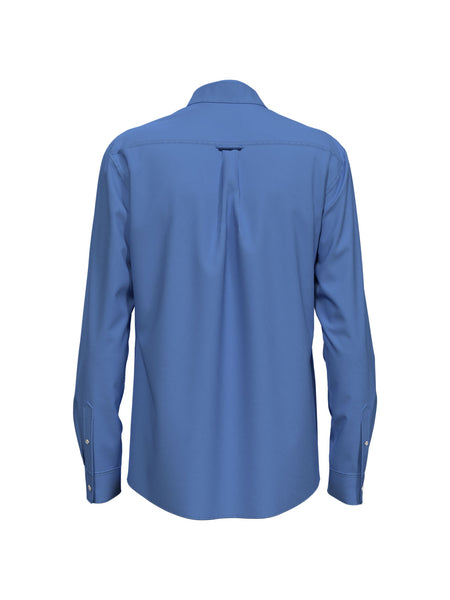 Regular Fit Oxford Shirt - Tile Blue