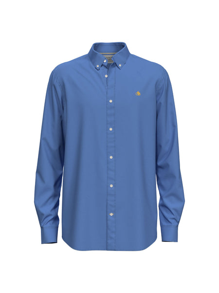 Regular Fit Oxford Shirt - Tile Blue