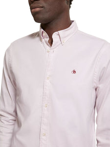 Regular Fit Oxford Shirt - Sea Flower