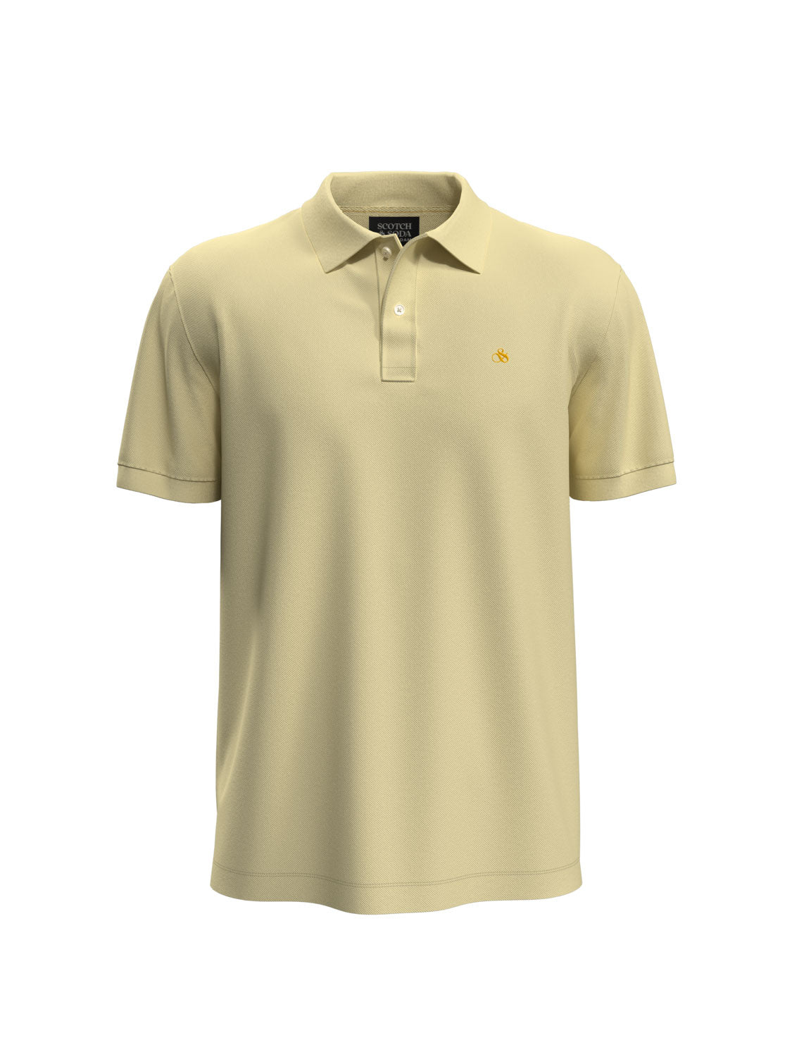 Organic Cotton Pique Polo - First Light