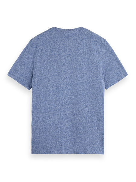 Melange T-Shirt in Boat Blue