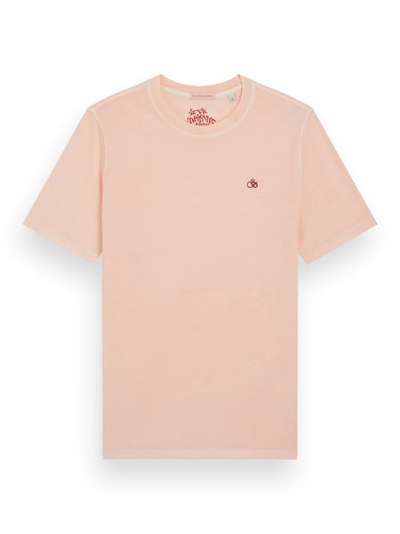 Garment Dyed Logo Tee - Seaflower