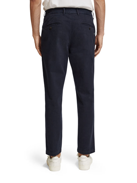 Drift - Stretch Cotton Twill Chino in Navy