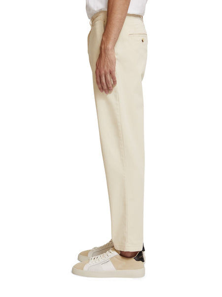 Drift - Stretch Cotton Twill Chino in Shell