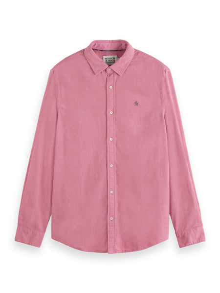 Corduroy Shirt - Poetry Pink