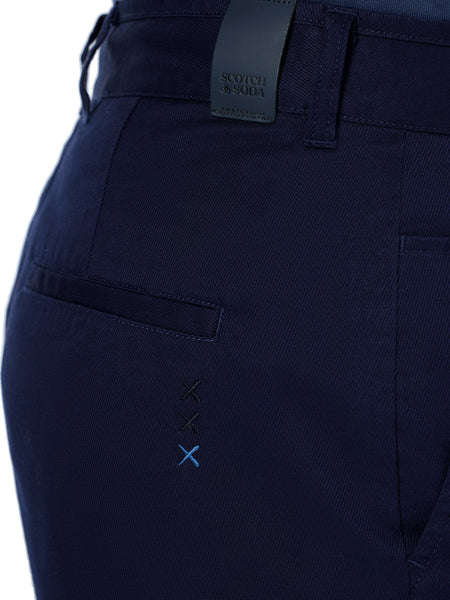 Clarke Straight Fit Chino in Navy
