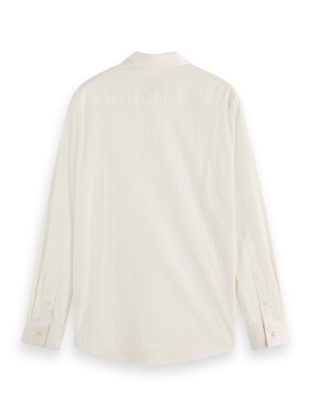 Dobby Shirt in Regular Fit - Swan