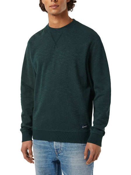 Amsterdam Green Garment Dyed Sweat Shirt