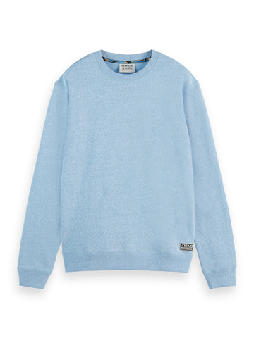 Spring Blue Mélange Sweat Shirt