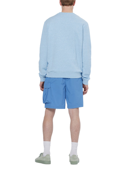 Spring Blue Mélange Sweat Shirt