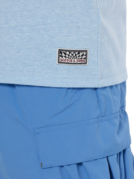 Spring Blue Mélange T-Shirt