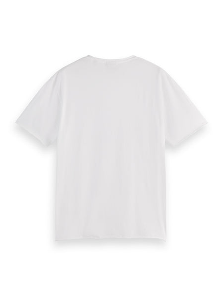 Bright White - Raw Edge T-Shirt
