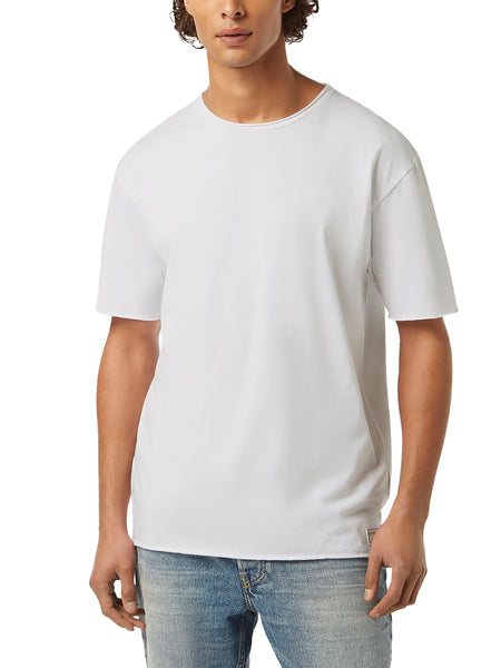 Bright White - Raw Edge T-Shirt