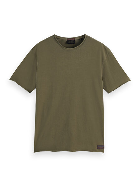 Classic Green - Raw Edge T-Shirt