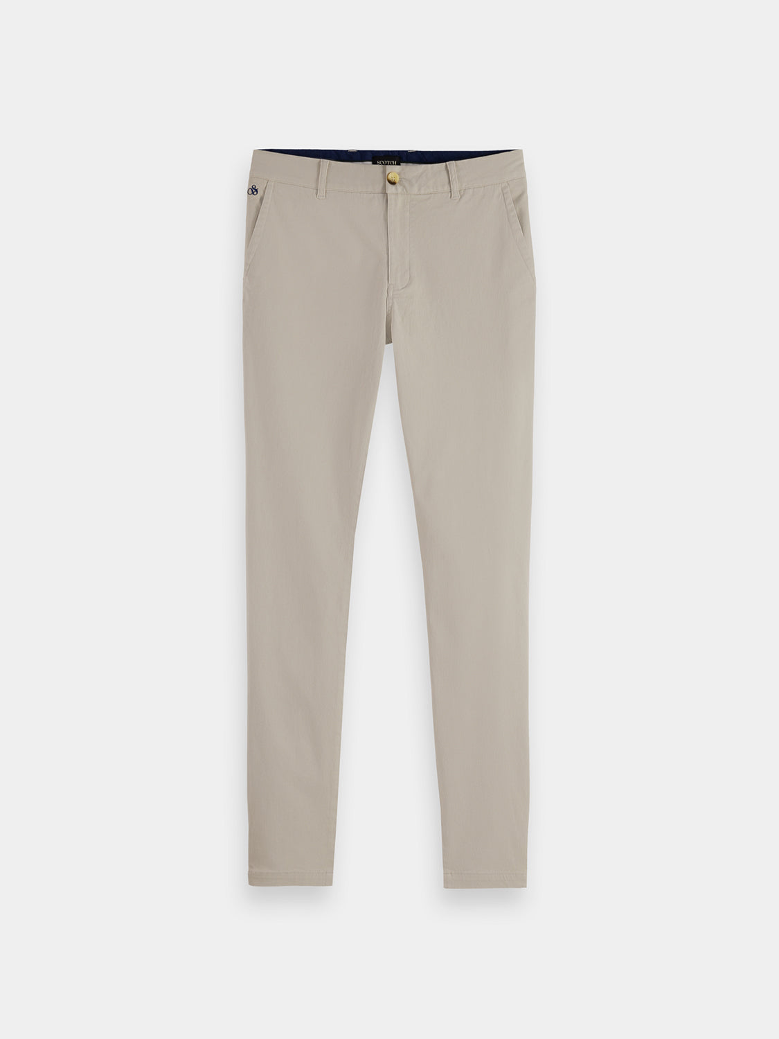 Mott Slim Fit Chino - Highway Grey