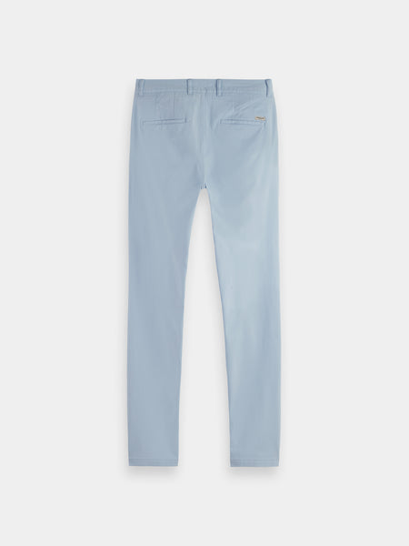 Mott Slim Fit Chino - Shirt Blue