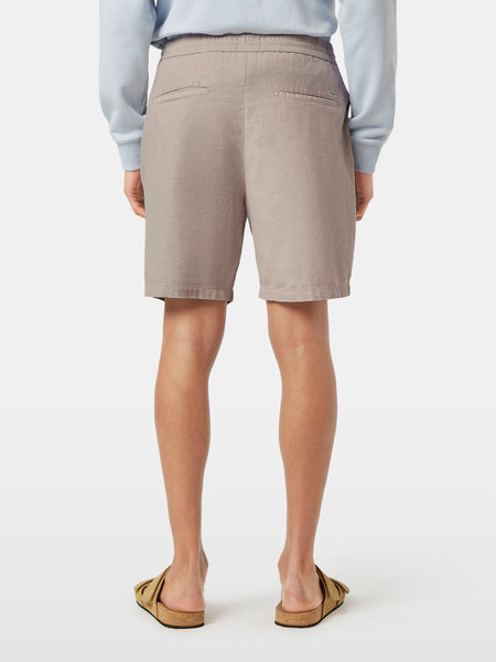 Fave Cotton-Linen Relaxed Shorts - Grey Light