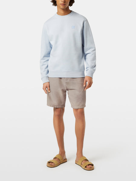 Fave Cotton-Linen Relaxed Shorts - Grey Light