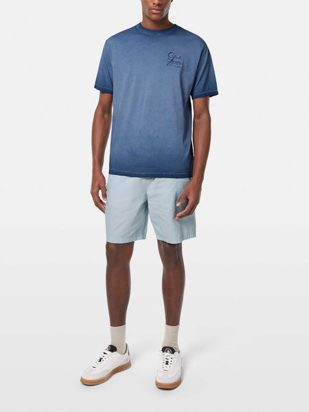 Fave Cotton-Linen Relaxed Shorts - Light Blue