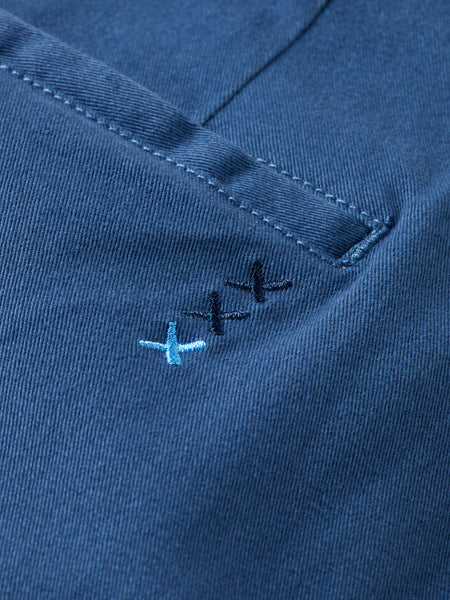 Chino Short - Atlantic Blue