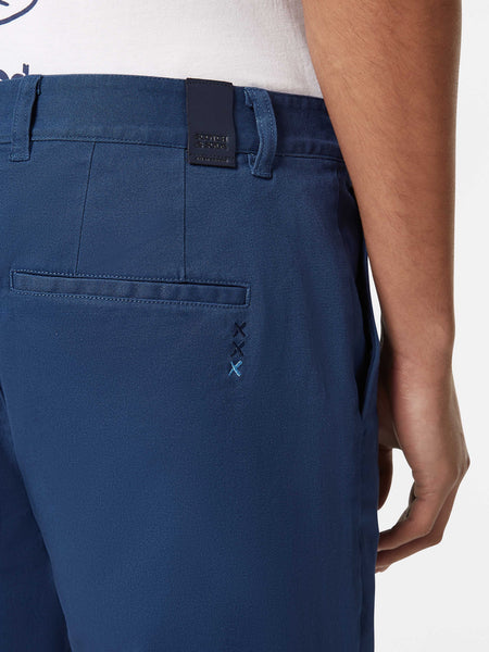 Chino Short - Atlantic Blue