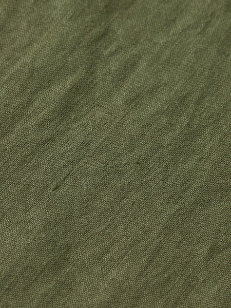 Linen Shirt - Regular Fit - Army