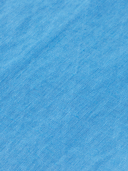 Linen Shirt - Regular Fit - Aqua Blue