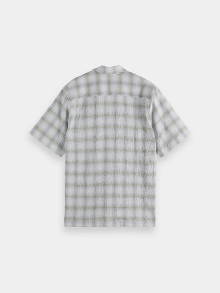 Short Sleeve Check Shirt in Relaxed Fit