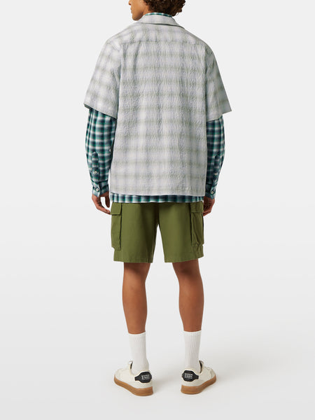 Short Sleeve Check Shirt in Relaxed Fit