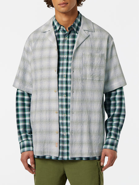 Short Sleeve Check Shirt in Relaxed Fit