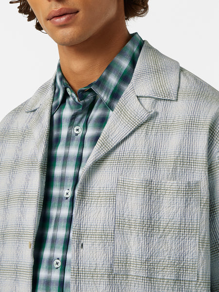 Short Sleeve Check Shirt in Relaxed Fit