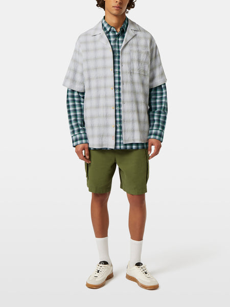 Short Sleeve Check Shirt in Relaxed Fit