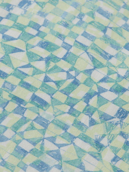 Lunar Green S/S Printed Shirt