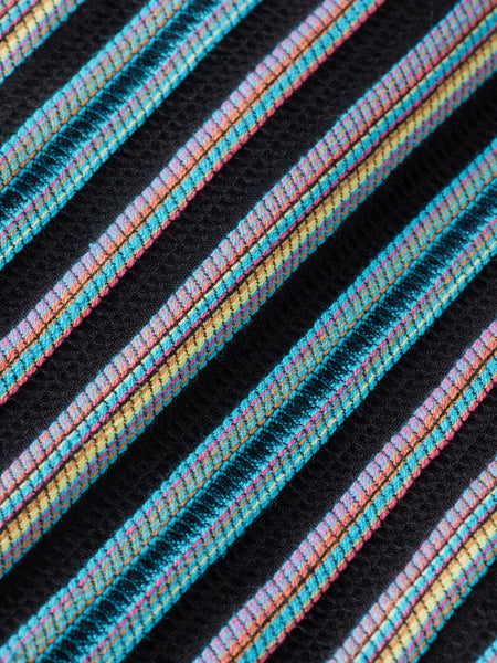 Multi Striped S/S Jacquard Shirt