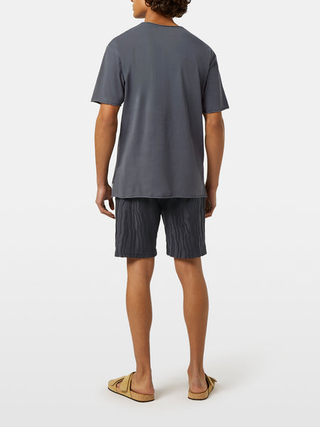 Raw Edge T-Shirt - Black