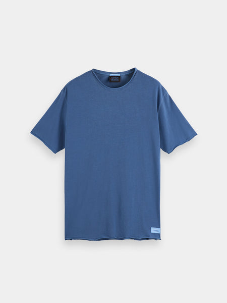 Raw Edge T-Shirt - Blue