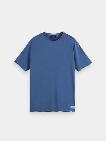Raw Edge T-Shirt - Blue