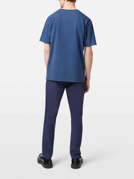 Raw Edge T-Shirt - Blue