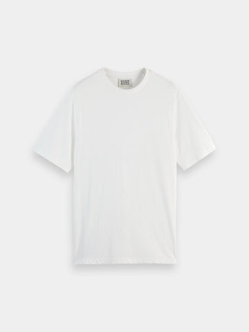 Cotton & Linen S/S T-Shirt - White