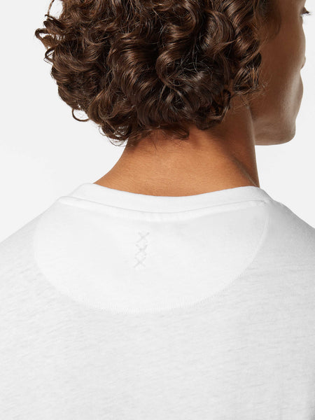 Cotton & Linen S/S T-Shirt - White