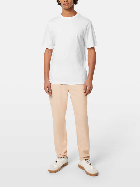 Cotton & Linen S/S T-Shirt - White