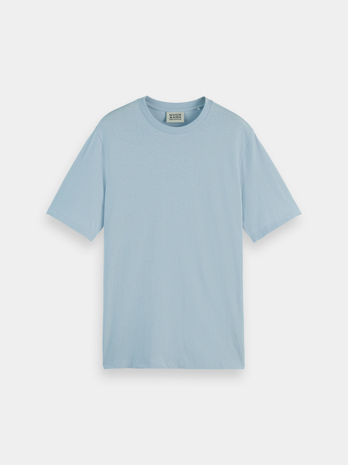 Cotton & Linen S/S T-Shirt - Aegean