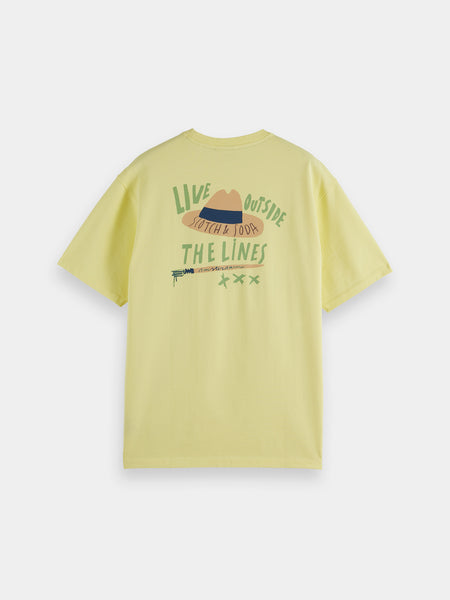 Front & Back Artwork Tee - Sorbet