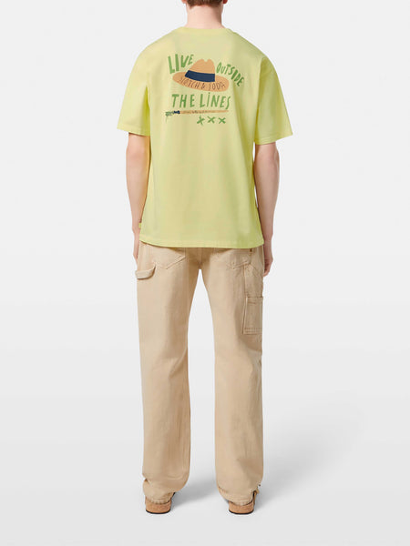 Front & Back Artwork Tee - Sorbet