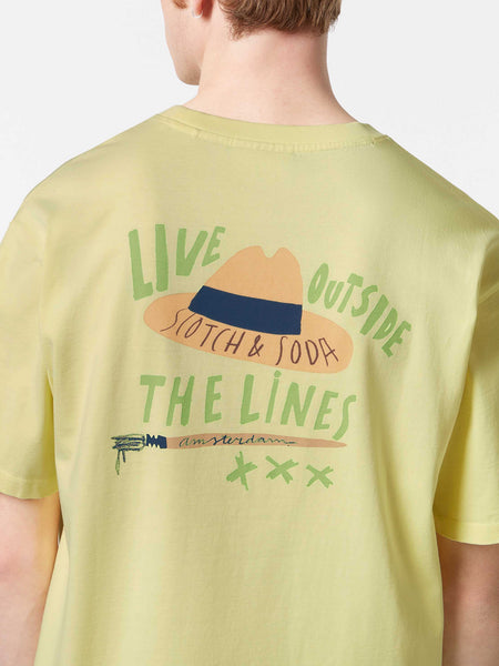 Front & Back Artwork Tee - Sorbet